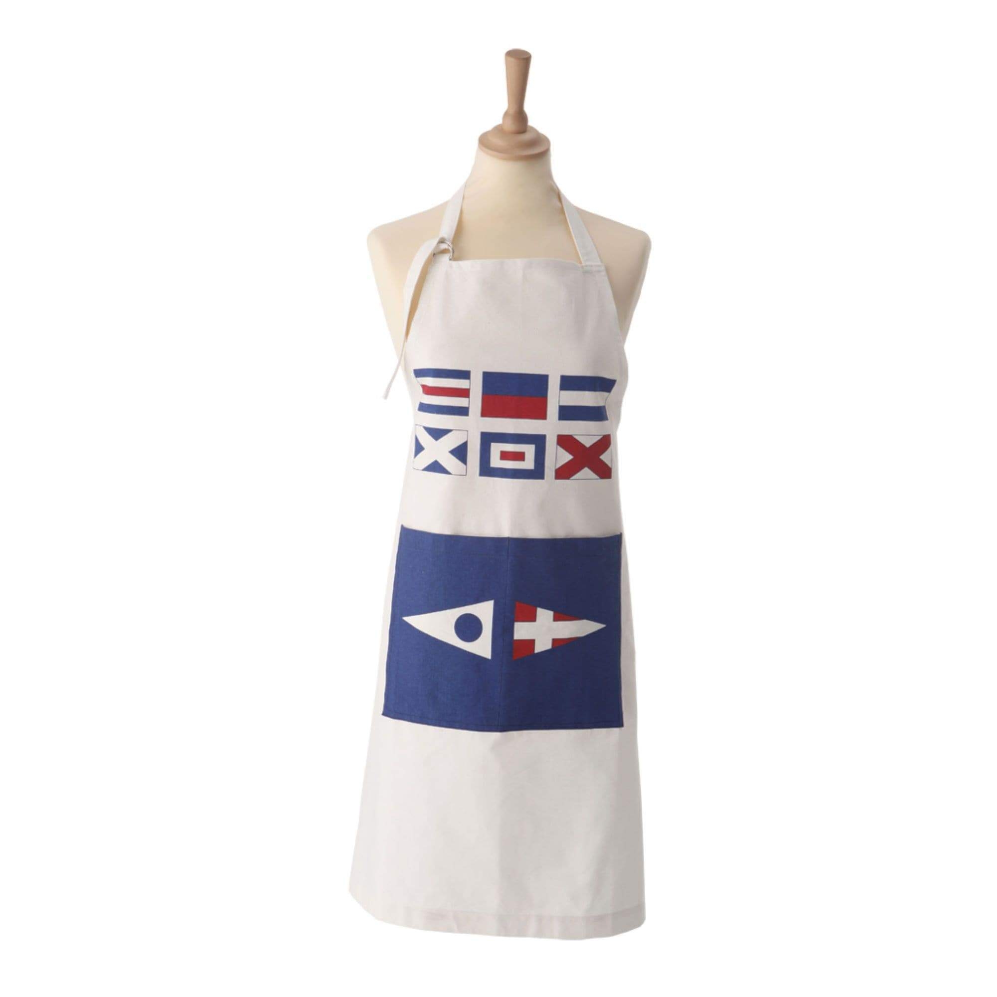 Apron with Flags Design