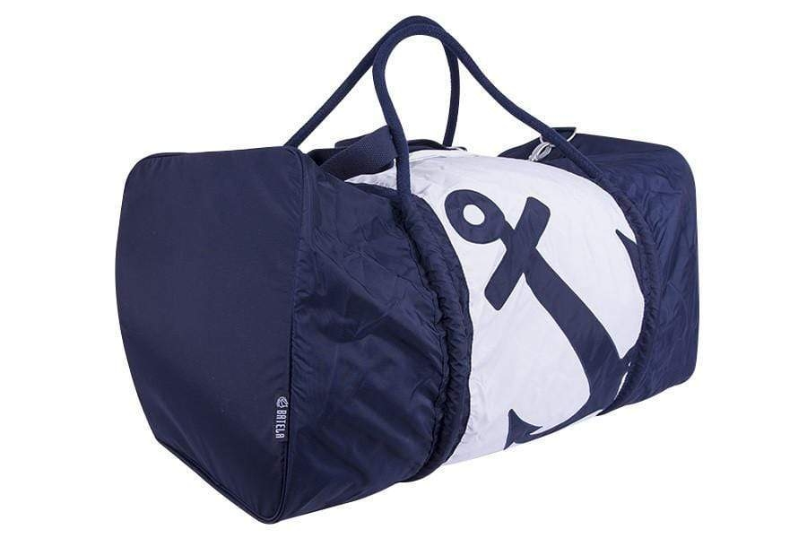 Gym Bag – Navy Blue And White