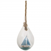 Sailing Boat in a Glass Ball