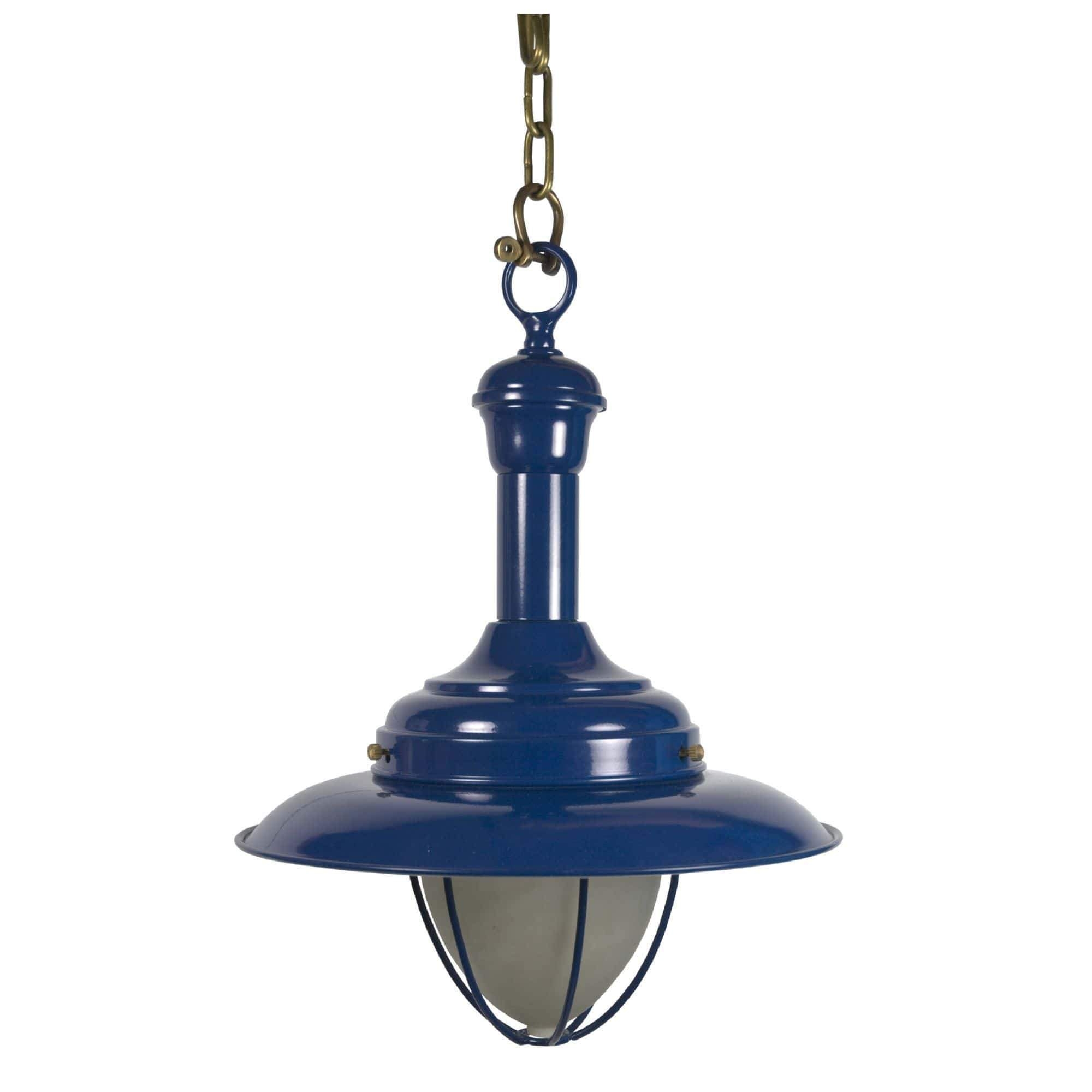 Ceiling Lamp – Blue Fisherman Style