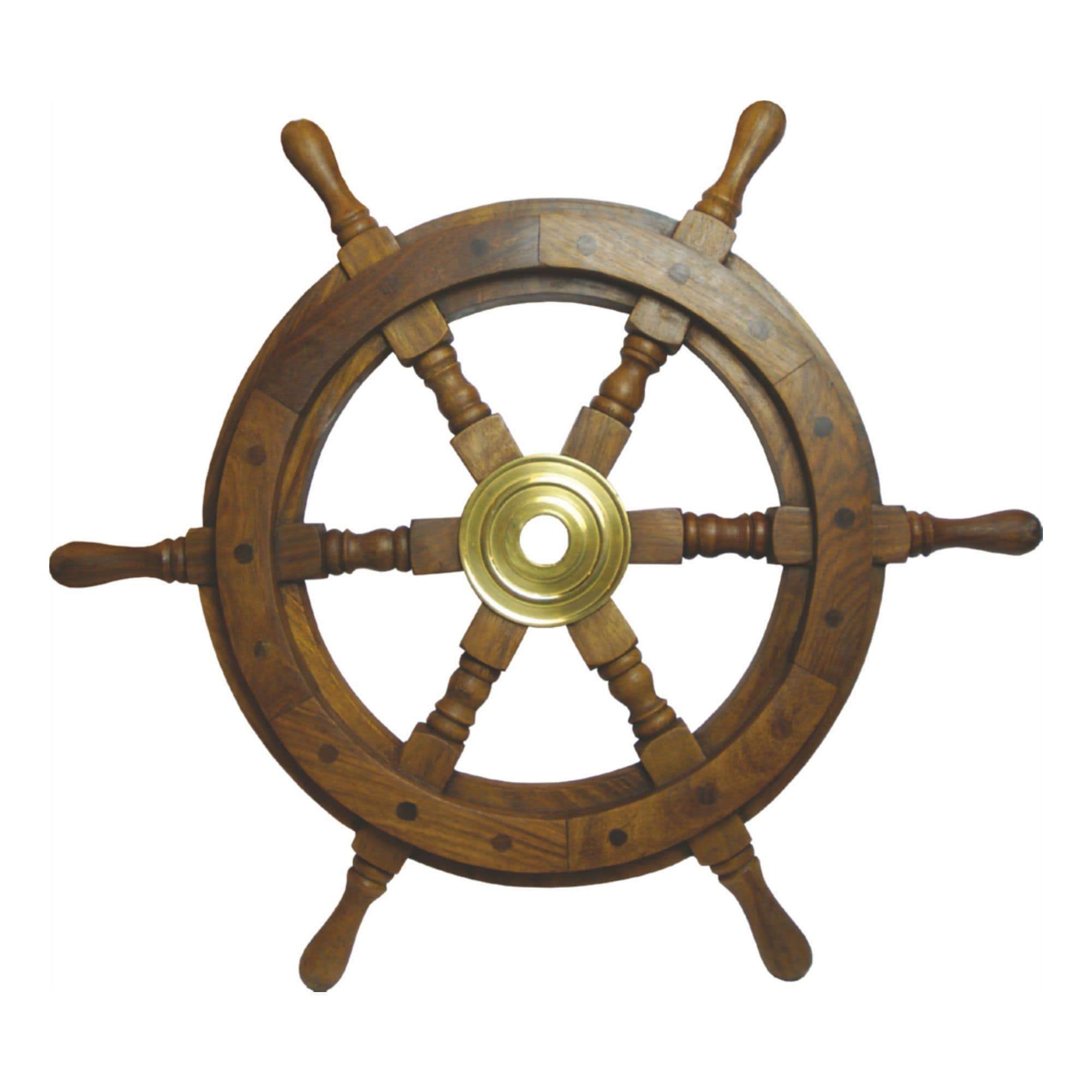 Wooden Ships Wheel – Large Size