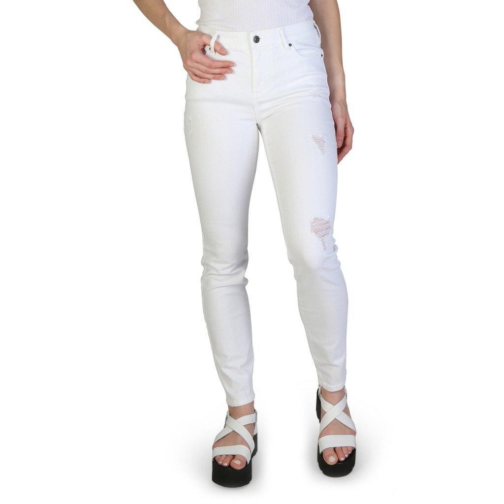 Armani Exchange Womens White Skinny Jeans – 3Zyj01Y2Ecz – White – 31 – JC Brandz