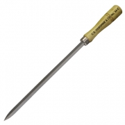 C.S. Osborne –  No. 34 Three Square Edge Bearing Scraper – 12 – Brown Colour – Textile Tools & Accessories