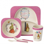 Beatrix Potter Flopsy Bamboo Dinner Set