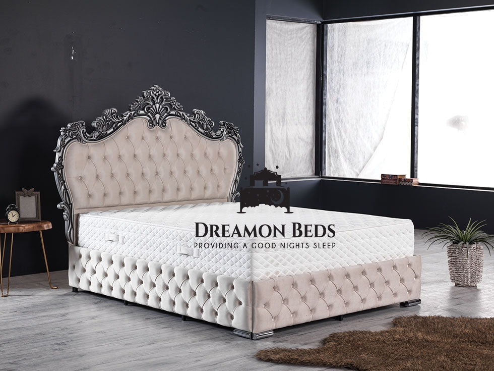 Austin Crown Bed With 60″ Headboard Exclusive & Limited Edition – Dreamon Beds