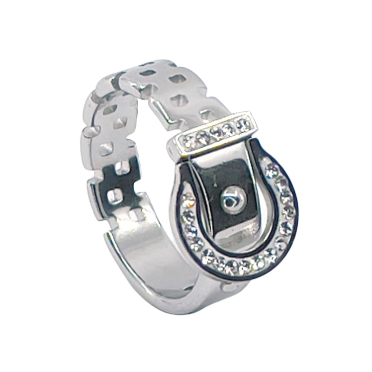 Belt Ring £24.99 9 – Silver – Ezavision