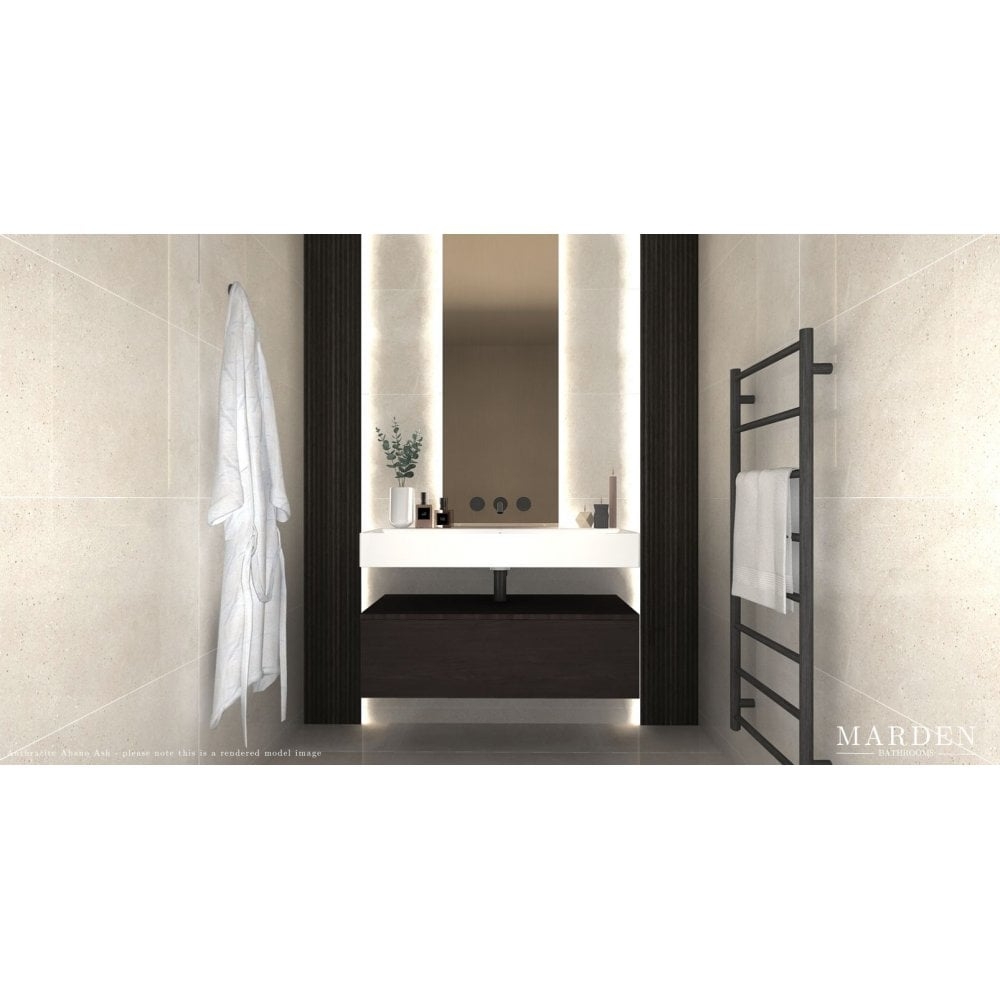 Bespoke Drawer Unit – Colour: Anthracite Abano Ash – Size: 1201 – 1500MM – Bespoke Bathrooms – Marden Bathrooms