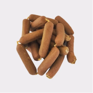 Golden Paste Sausages – 250g – Dog Treats – Contains Tumeric – Winston & Porter