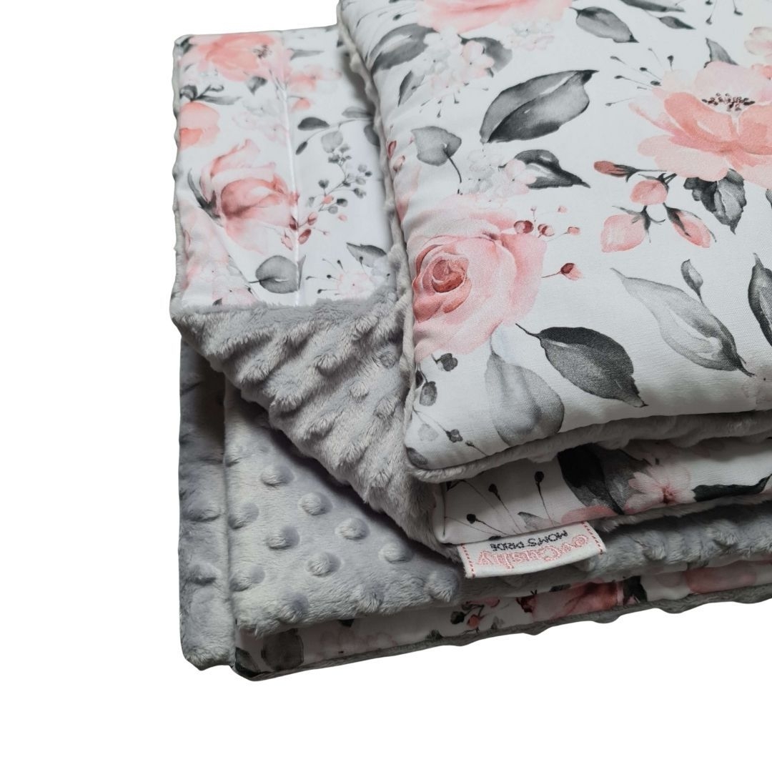 Baby Blanket & Pillow – Queen Rose