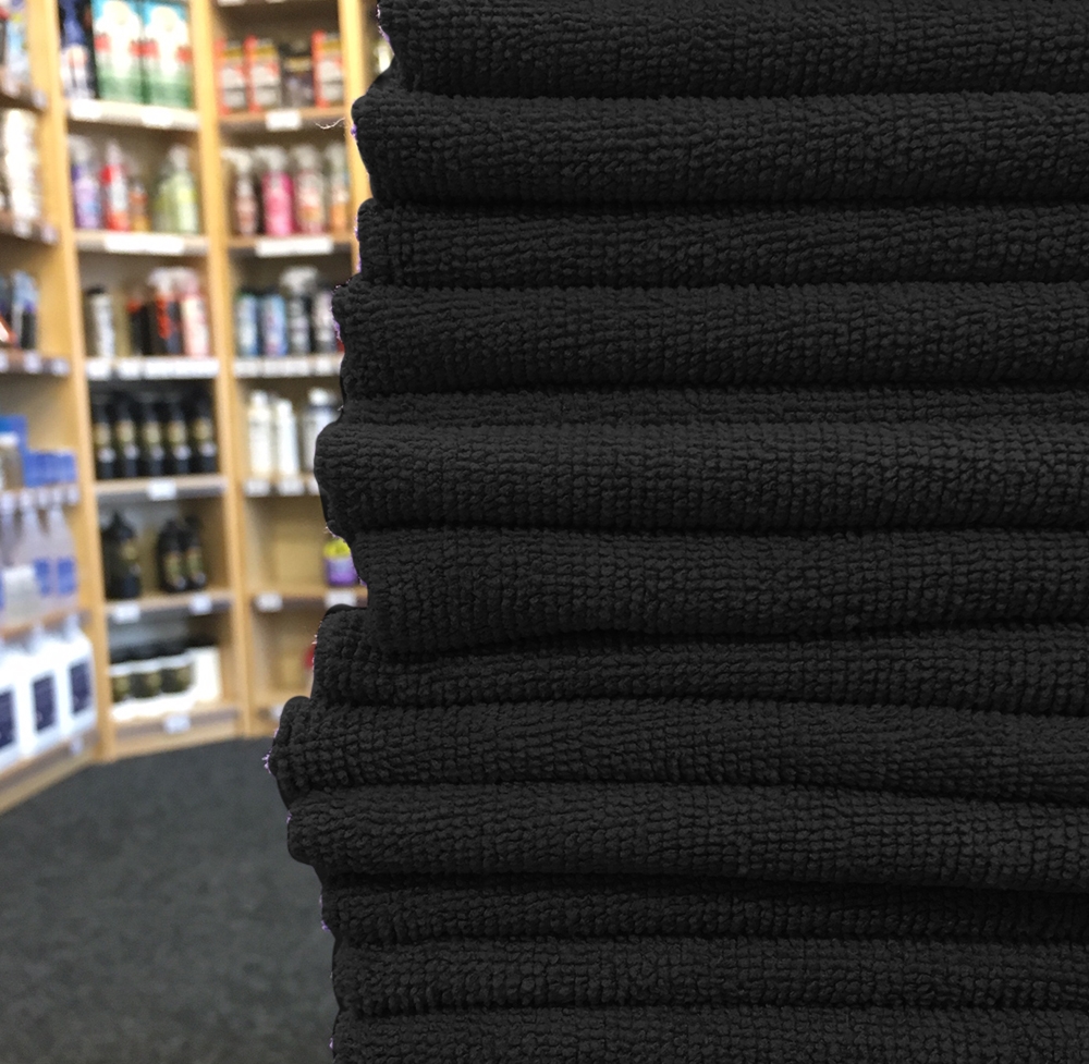 Blok 51 Premium Quality 300gsm Black Microfibre Cloths – 10 Pack – Blok 51