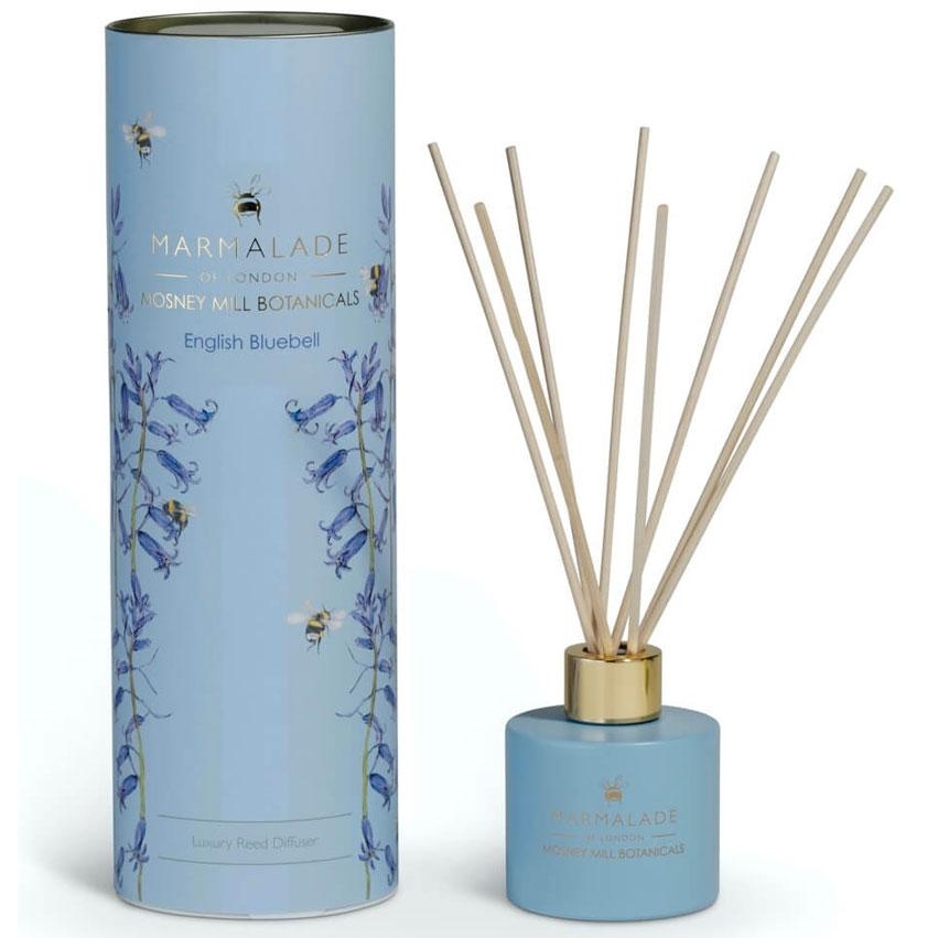 Marmalade of London Mosney Mill Reed Diffuser In English Bluebell