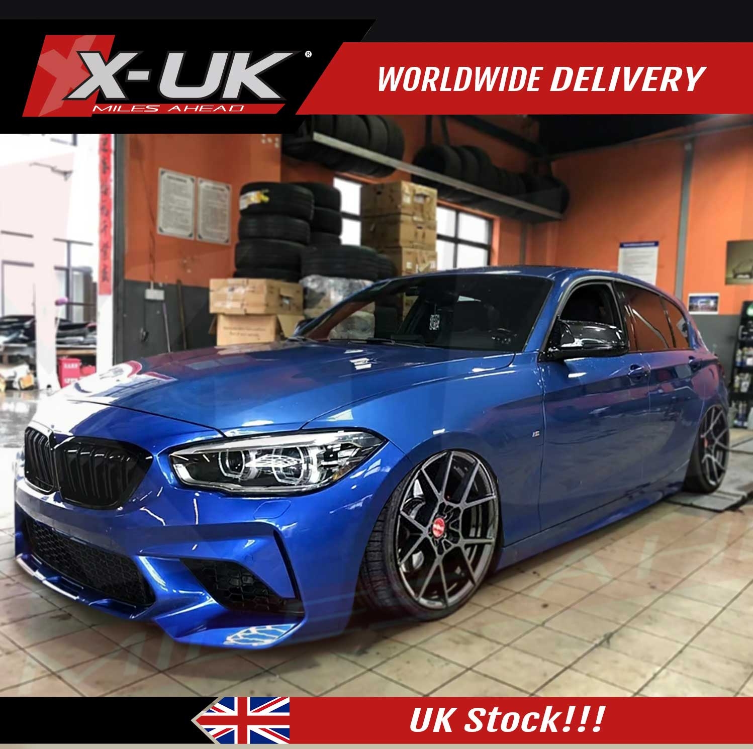 Bmw 1 Series F20 2015-2017 M2 Cs Style Front Bumper Conversion – X-UK Ltd