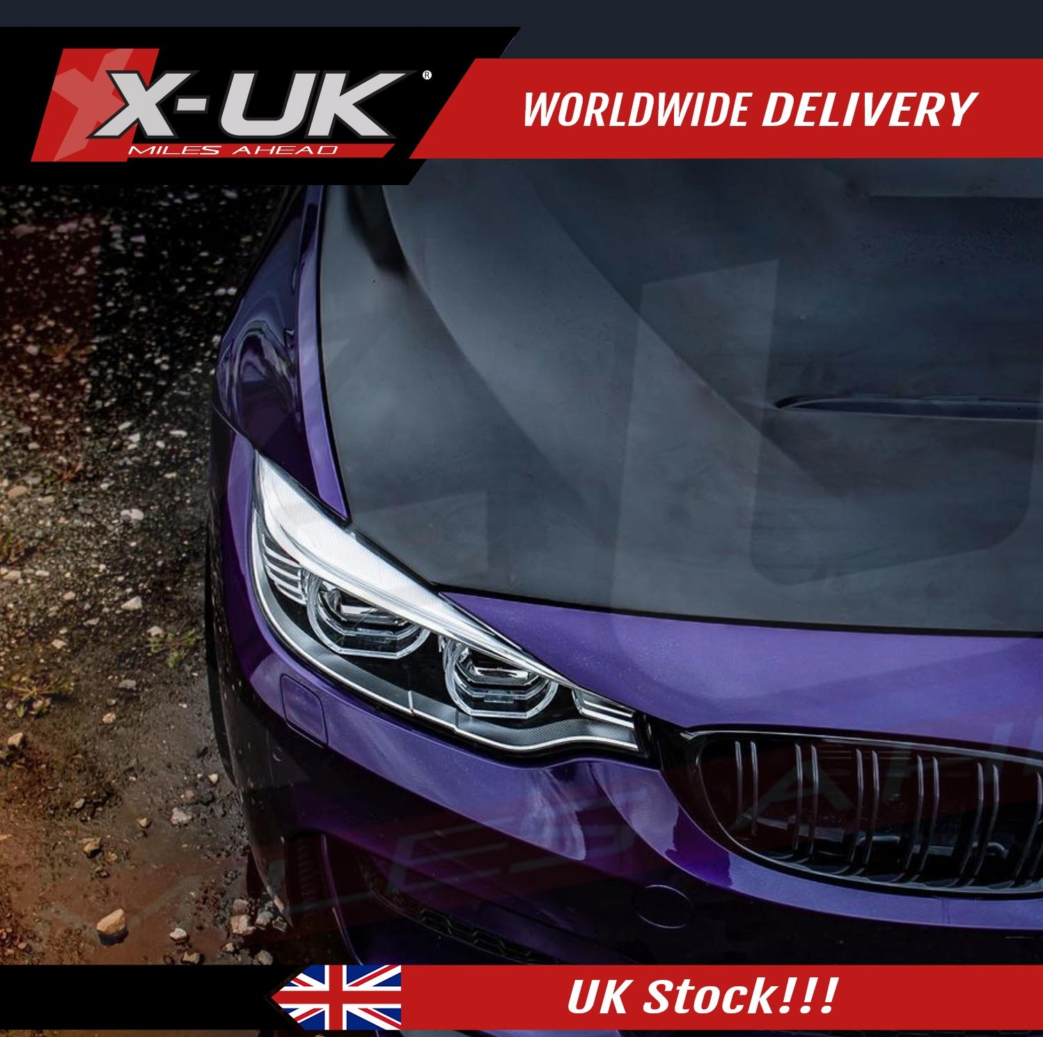 Bmw 4 Series F83 M4 2015-2021 Aluminium Gts Style Hood Bonnet – X-UK Ltd