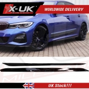 Bmw 3 Series G20 G21 2019-2020 M Performance Style Gloss Black Side Skirts – X-UK Ltd
