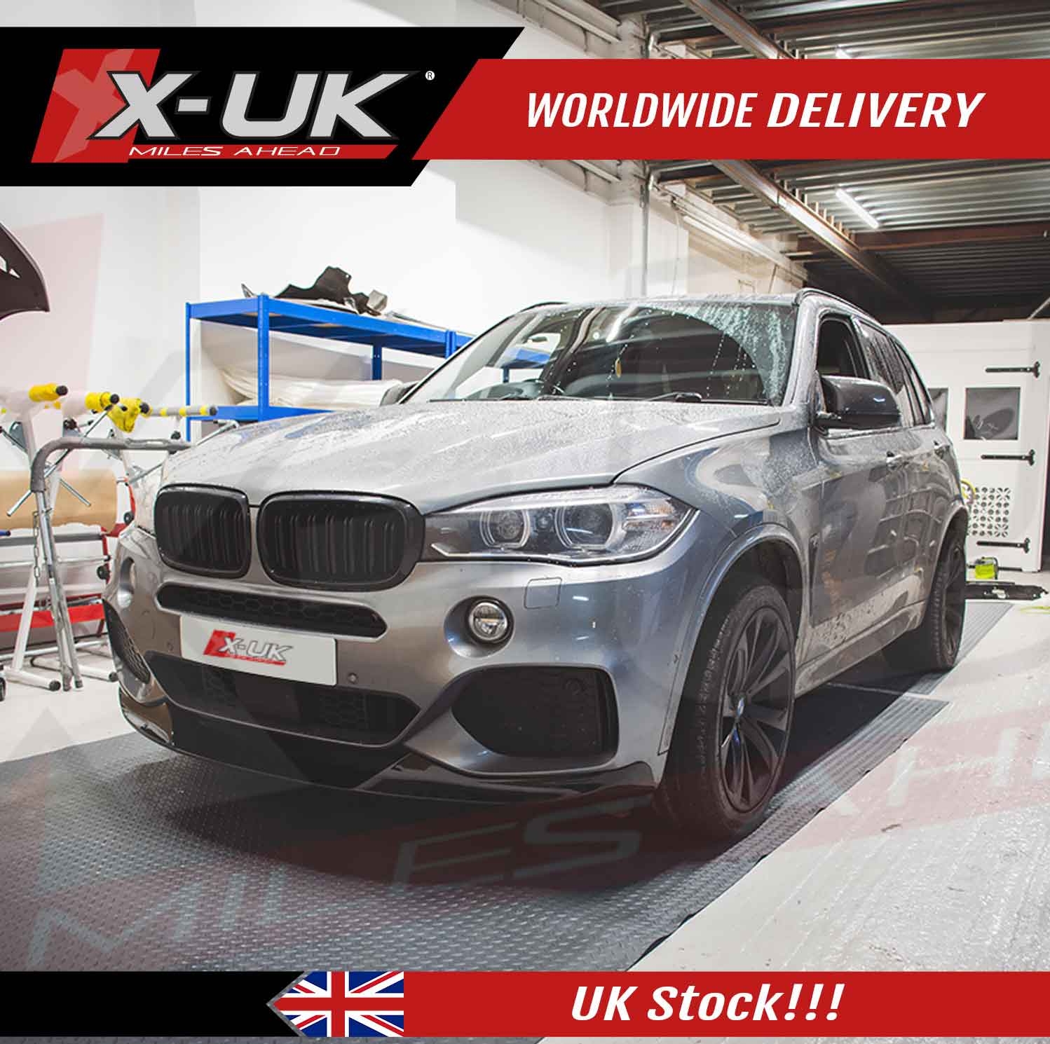 Bmw X5 F15 2013-2018 M Performance Style Gloss Black Aero Kit Upgrade – I Want The Fitting Service Please Give Us A Call To Arrange A Booking Slot – X