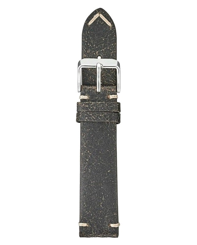 Bomber Leather Watch Band Brown, 20mm