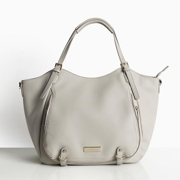 Bow & Rattle – Joy Bag – Grey – Fabric