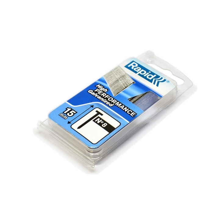 Maestri –  No. 8 Brads – 15mm – Silver Colour – Textile Tools & Accessories