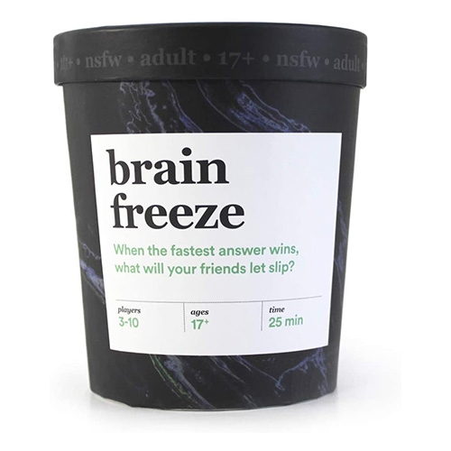 Brain Freeze Adult Party Game – Adult Party Game – Player Ten – Children’s Games & Toys From Minuenta