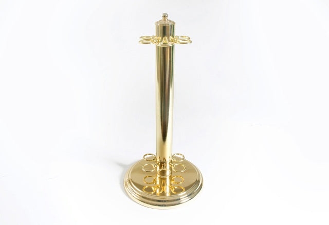 Pool/snooker Brass Revolving Cue Stand – Table Top Sports