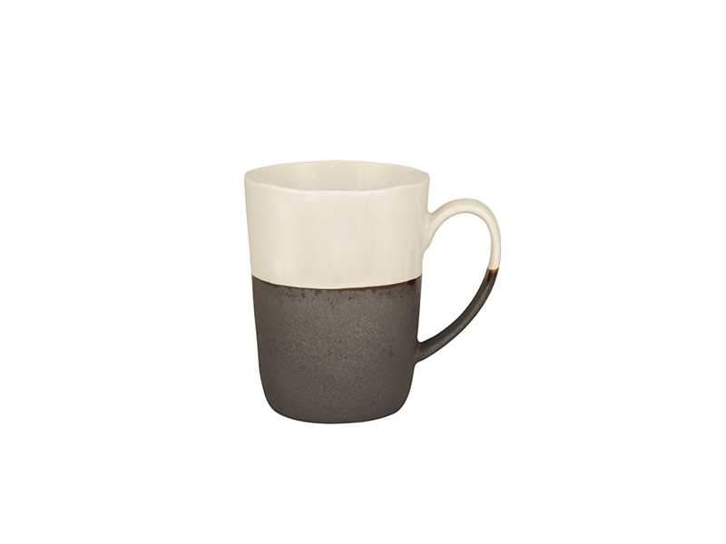 Broste Copenhagen ‘Esrum’ Mug – Ivory/Grey