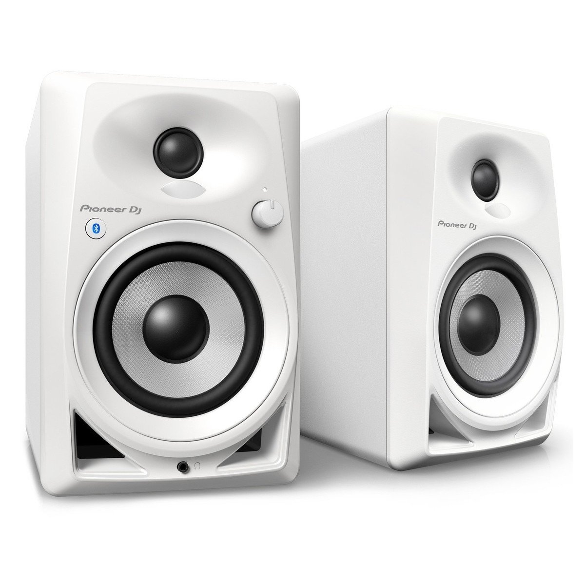 Pioneer DJ DM-40BT Desktop Monitor Speakers With Bluetooth, White – DJ Equipment From Atrylogy