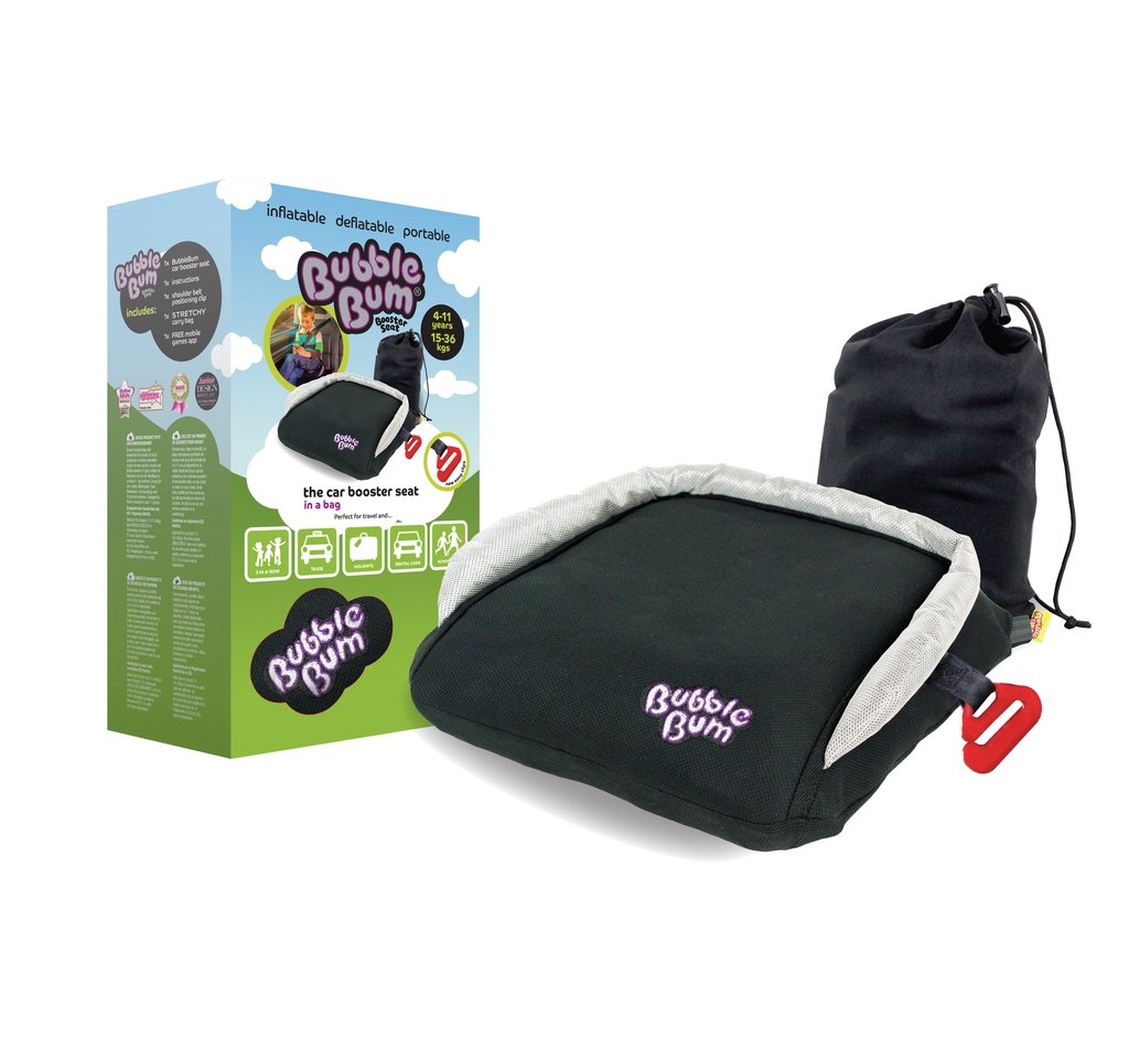 Bubble Bum – Bubblebum Booster Seat – Black – Foam