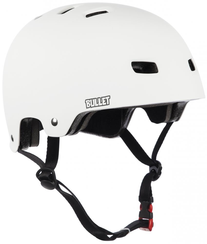 Bullet Deluxe Adult Helmet White – Ripped Knees