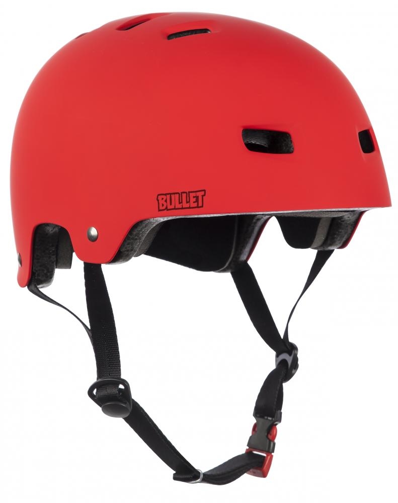Bullet Deluxe Adult Helmet Red – Ripped Knees