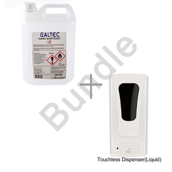 BUNDLE?Touchless Hand Sanitizer Dispenser & 5L Liquid Irish Hand Sanitizer