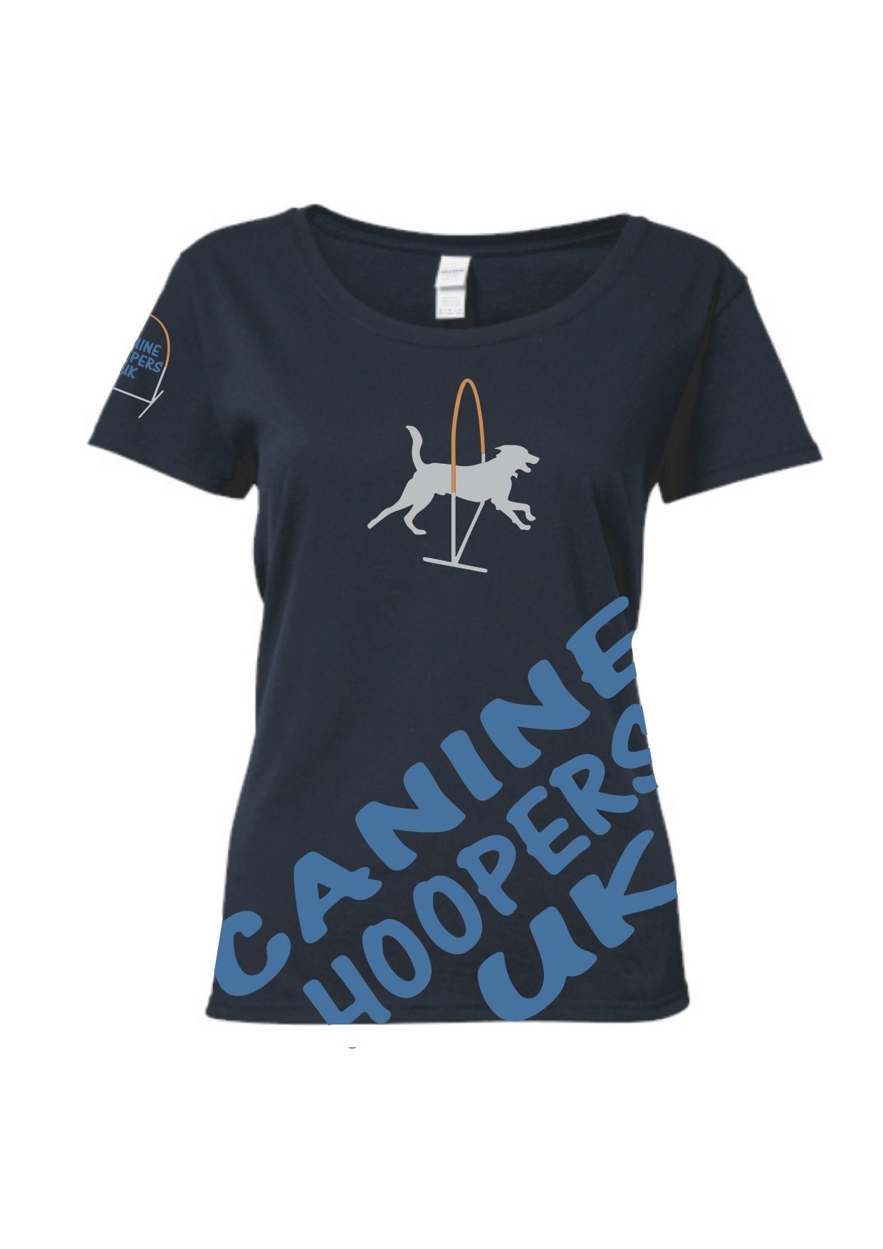 Canine Hoopers UK T shirt XL – Ladies fit – Pooch