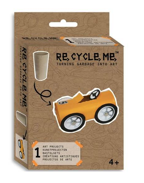 Recycle Me Craft Set – Single Craft car – Children’s Learning & Vocational Sensory Toys For Children Aged 0-8 Years – Summer Toys/ Outdoor Toys