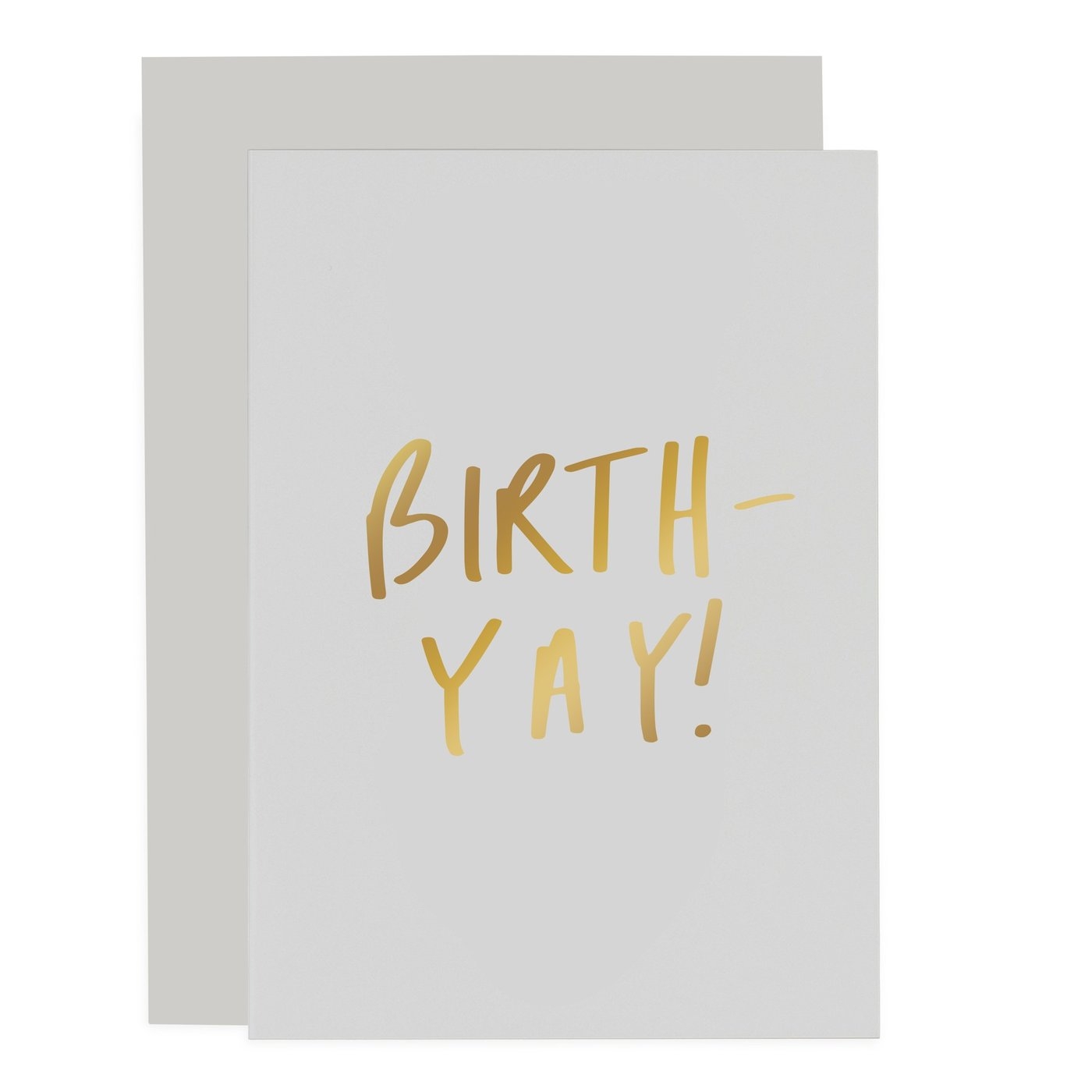Birth-yay Sentiments Card