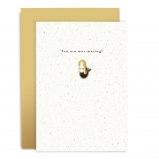 Mermaid Enamel Pin Card