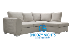 Caro Corner Sofa And Sofa Bed – Corner Sofa – Old Rose – Snoozy Nights
