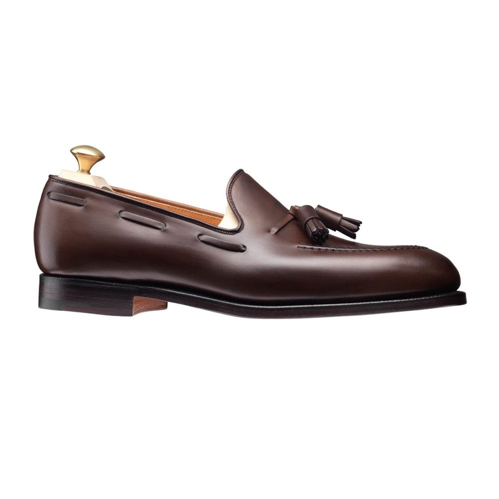 Crockett & Jones Mens Cavendish Tassel Loafer – Leather – 5 – Robert Old & Co