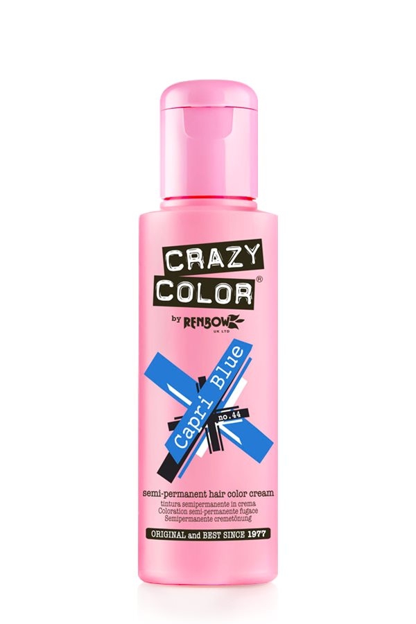 Crazy Color Hair Dye 100ml – Capri Blue