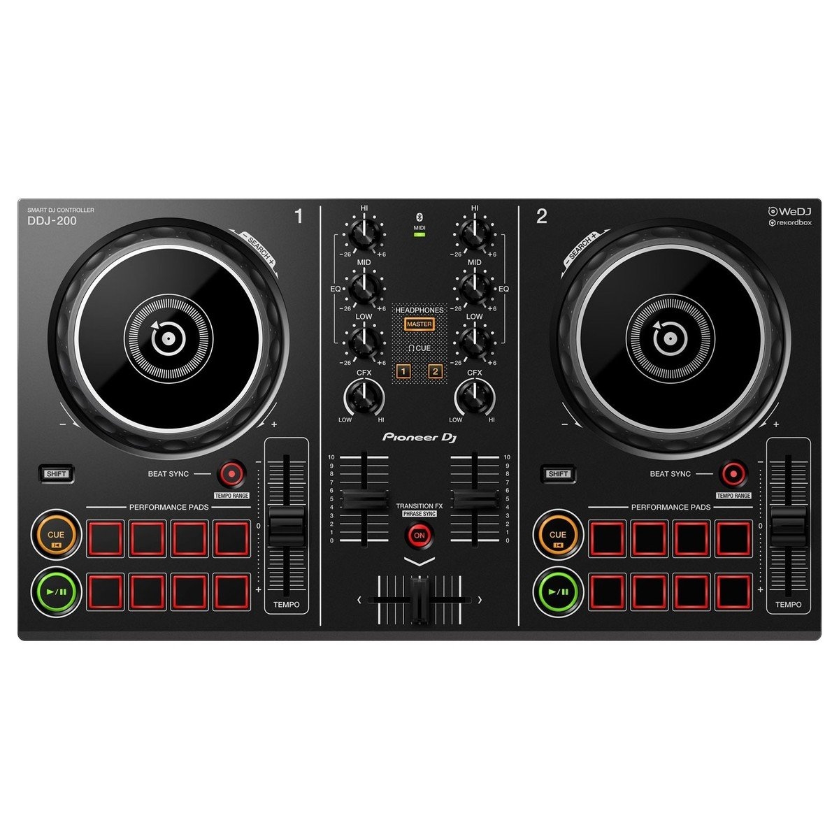Pioneer DDJ-200 Controller – DJ Controller – DJ Equipment From Atrylogy