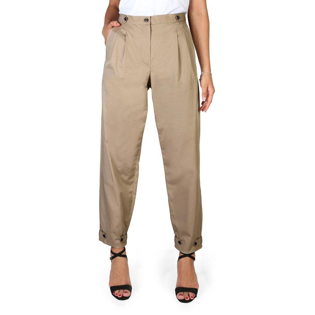 Emporio Armani Womens Trousers In Brown – V2P03Tv9812 – Brown – 42 – JC Brandz