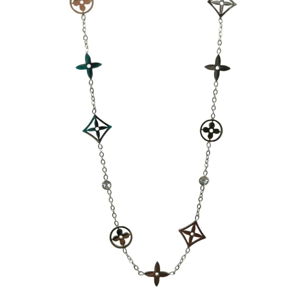 Cervantes Necklace 45+5cm – Silver – Ezavision