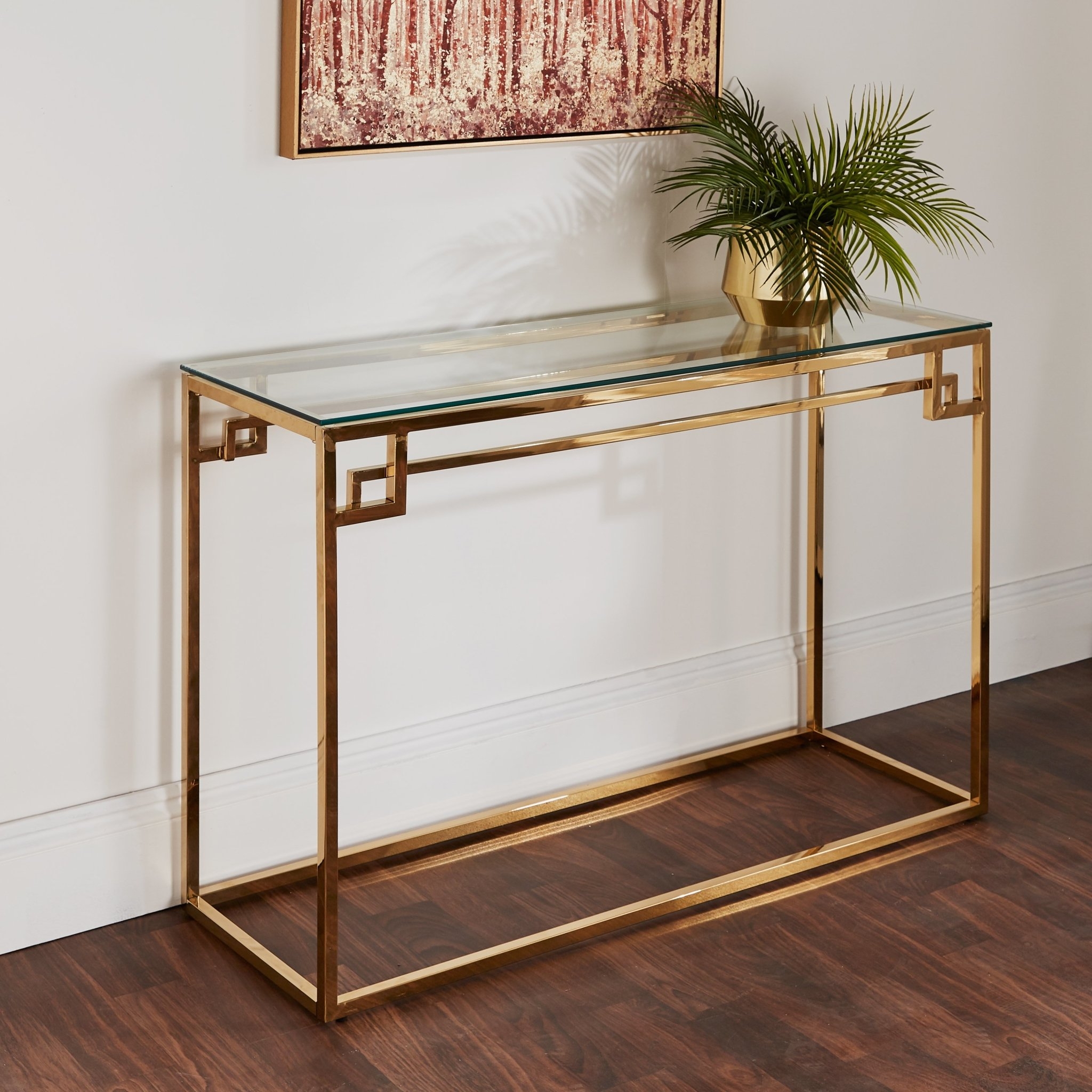 Cesar Gold Console Table by Native Home & Lifestyle – Furniture & Homeware – The Luxe Home