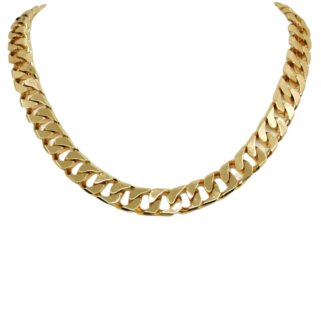 Chain Necklace £24.99 45+5cm – Gold – Ezavision