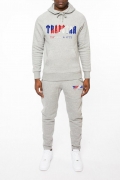 TRAPSTAR CHENILLE HOODED TRACKSUIT ‘DECODED GREY’ Small – RpshoppingHQ