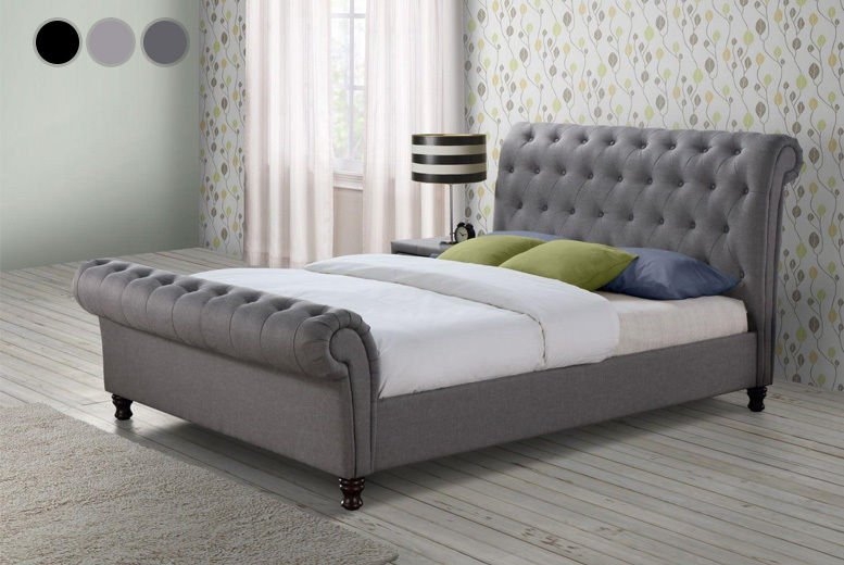 Chesterfield Bed Available In All Colours Sizes Vary From Double King Or Super King