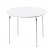 Childs Round White Table