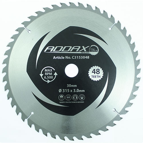 Circular Saw Blades – Trimming/Crosscut – Medium/Fine – 254mm x 30mm – 60 teeth – Just The Job Supplies