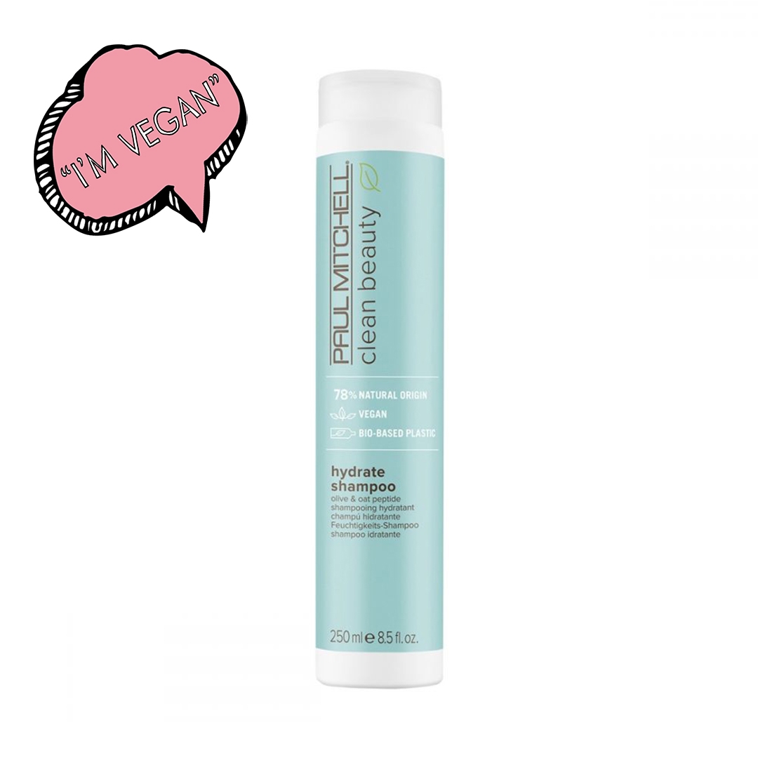 Clean Beauty Hydrate Shampoo 250ml – Vegan & Cruelty Free – Paul Mitchell