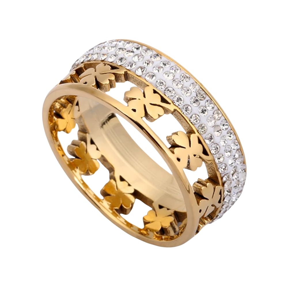 Clover Ring 10 – Gold – Ezavision