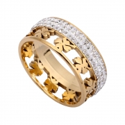 Clover Ring 6 – Gold – Ezavision