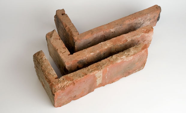 Reclaimed Barnstock Brick Slips – Corner Tiles – Individual – Reclaimed Brick Tiles